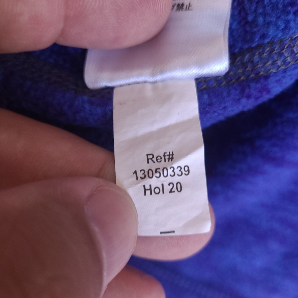Eddie Bauer Sweater Jacket Mens XL Blue First Ascent Fleece‎ 1/4 Zip Pullover - Picture 13 of 13